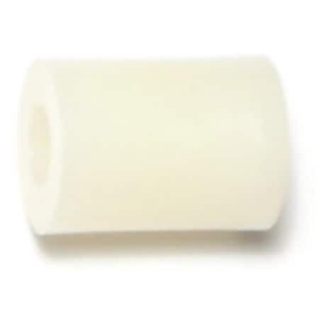 Round Spacer, Nylon, 1/2 In Overall Lg, 0.171 In Inside Dia